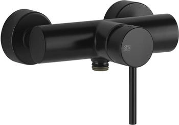 Gessi Emporio Via Tortona Brausebatterie Aufputz schwarz matt (18631299)