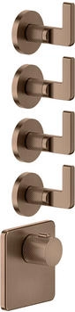 Gessi Inciso Hochleistungs-Thermostat mit 4 Wegen (58218___)