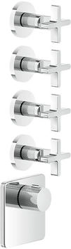 Gessi Inciso Hochleistungs-Thermostat mit 4 Wegen chrom (58348031)