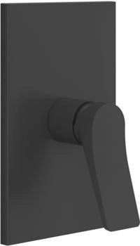 Gessi Rilievo Einhebel-Brausemischer schwarz matt (59061299)