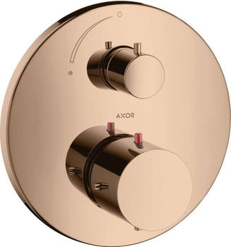 Axor Starck Thermostat Unterputz mit Abstellventil polished red gold (10700300)