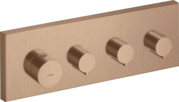 Axor Starck Showercollection Thermostatmodul f&uuml;r 3 Verbraucher brushed red gold (10751310)