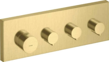 Axor Starck Showercollection Thermostatmodul f&uuml;r 3 Verbraucher brushed brass (10751950)