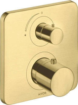 Axor Citterio M Thermostat Unterputz mit Abstellventil brushed brass (34705950)
