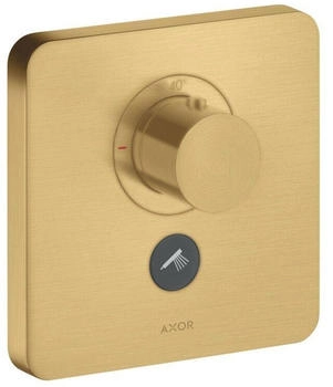 Axor Urquiola ShowerSelect Thermostat Highflow Unterputz f&uuml;r 1 Verbraucher brushed gold optic (36706250)