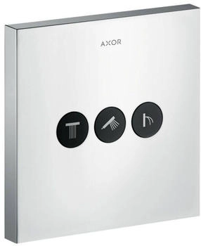 Axor ShowerSelect Square Ventil Unterputz f&uuml;r 3 Verbraucher edelstahl (36717800)