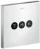 Axor ShowerSelect Square Ventil Unterputz für 3 Verbraucher (36717___)