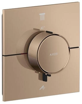 Axor ShowerSelect ID Thermostat f&uuml;r 2 Verbraucher polished red gold (36752300)