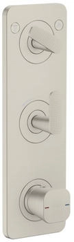 Axor Citterio C Thermostatmodul Cubic Cut edelstahl (49701800)