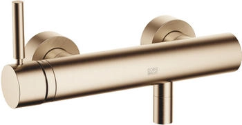 Dornbracht Meta Brause-Einhandbatterie für Wandmontage light gold gebürstet (3330066027)
