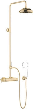 Dornbracht MADISON Showerpipe mit Brause- Thermostat ohne Handbrause messing (3445836009)