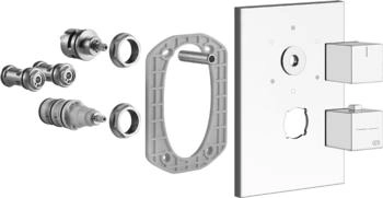 Gessi Rettangolo Unterputz-Thermostat f&uuml;r 3 Verbraucher chrom (20190031)