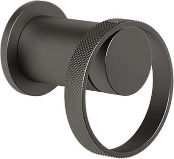 Gessi Anello Brause-Einhebelmischer metall schwarz geb&uuml;rstet (63361707)