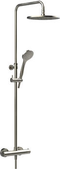 Gessi Duschsäule-Thermostat mit Antikalk-Kopfbrause finox optik (35175149)