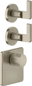 Gessi Inciso Hochleistungs-Thermostat mit 2 Wegen finox optik (58214149)