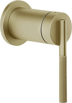 Gessi Ingranaggio Brause-Einhebelmischer messing geb&uuml;rstet (63561727)