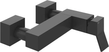 Gessi Rettangolo K Einhebel-Brausemischer schwarz matt (53031299)