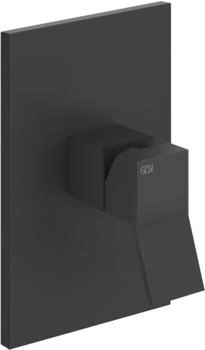 Gessi Rettangolo K Unterputz-Einhebelmischer schwarz matt (53061299)