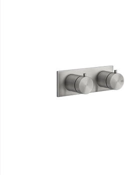 Gessi 316 Thermostat mit 2-Wege-Umlenkkartusche edelstahl geb&uuml;rstet (54034239)