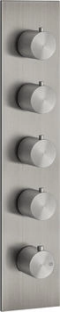 Gessi 316 Wellness Unterputz-Thermostat für 4 Verbraucher 3/4" edelstahl gebürstet (54518239)
