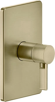 Gessi Inciso Dusche Unterputz-Einhebelmischer messing geb&uuml;rstet (58061727)