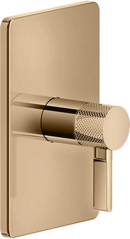 Gessi Inciso Dusche Unterputz-Einhebelmischer warm bronze (58061735)