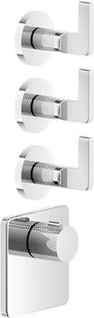 Gessi Inciso Hochleistungs-Thermostat mit 3 Wegen bronze (58216187)