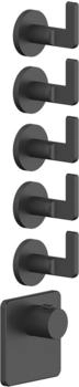 Gessi Inciso Hochleistungs-Thermostat mit 5 Wegen schwarz matt (58220299)