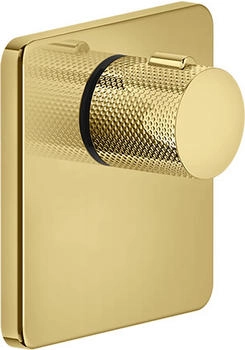 Gessi Inciso Hochleistungs-Thermostat ohne Absperrung gold (58254246)