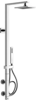 Gessi Rettangolo Duschsäule finox optik (23407149)