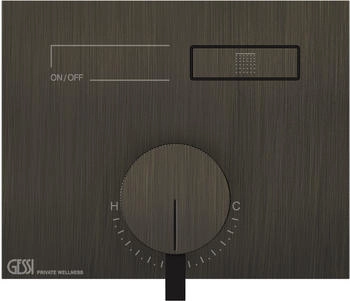 Gessi Hi-Fi Unterputz-Einhebelmischer f&uuml;r 1 Verbraucher bronze (63061187)