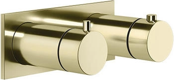 Gessi Anello Unterputz-Thermostat messing (63332710)