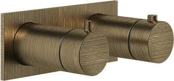 Gessi Anello Unterputz-Thermostat messing antik (63332713)
