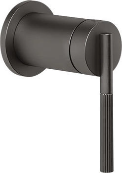 Gessi Ingranaggio Brause-Einhebelmischer metall schwarz geb&uuml;rstet (63561707)