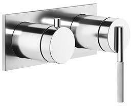 Gessi Ingranaggio 2-Wege Brause-Einhebelmischer finox optik (63579149)