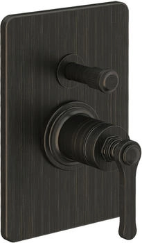 Gessi Venti20 Brause-Einhebelmischer mit Umlenkkartusche bronze (65079187)