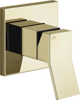 Gessi Rettangolo K Wand-Einhebelmischer messing (53109710)