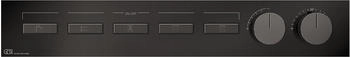 Gessi Hi-Fi Unterputz-Thermostat f&uuml;r 5 Verbraucher 3/4" metall schwarz (63018706)