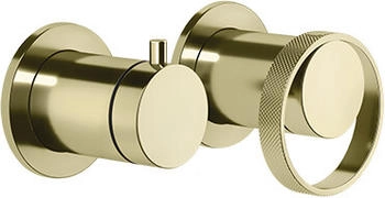 Gessi Anello 2-Wege Brause-Einhebelmischer messing (63380710)