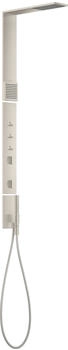 Axor ShowerComposition Duschpaneel mit Thermostat Edelstahl (12595800)