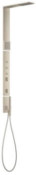 Axor ShowerComposition Duschpaneel mit Thermostat brushed nickel (12595820)
