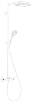 Hansgrohe Raindance S Duschsystem 240 mit Thermostat wei&szlig; matt (28825700)