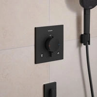 hansgrohe Ecostat Comfort E Thermostat 33711670 Unterputz, f&uuml;r 2 Verbraucher,...