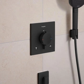 Hansgrohe Ecostat Comfort E Thermostat schwarz matt (33711670)
