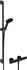 Hansgrohe Pulsify Select S Brausesystem 105 3jet Relaxation schwarz matt (24271670)