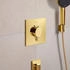 Hansgrohe Ecostat Comfort E Thermostat Unterputz polished gold optic (33710990)