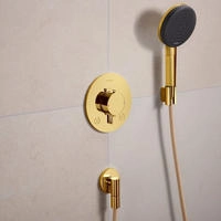 hansgrohe Thermostat Ecostat Comfort S UP, f 2 Verbr., 24 l/m., pol. gold optic