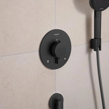 Hansgrohe Ecostat Comfort S Thermostat brushed black chrome (33718340)