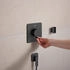 Hansgrohe Ecostat Comfort Q Thermostat brushed black chrome (33713340)