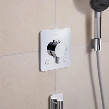 Hansgrohe Ecostat Comfort Q Thermostat Chrom (33717000) – Hansgrohe Ecostat Comfort Q Thermostat Chrom (33717000) – Unterputzlösung für gehobenen Duschkomfort